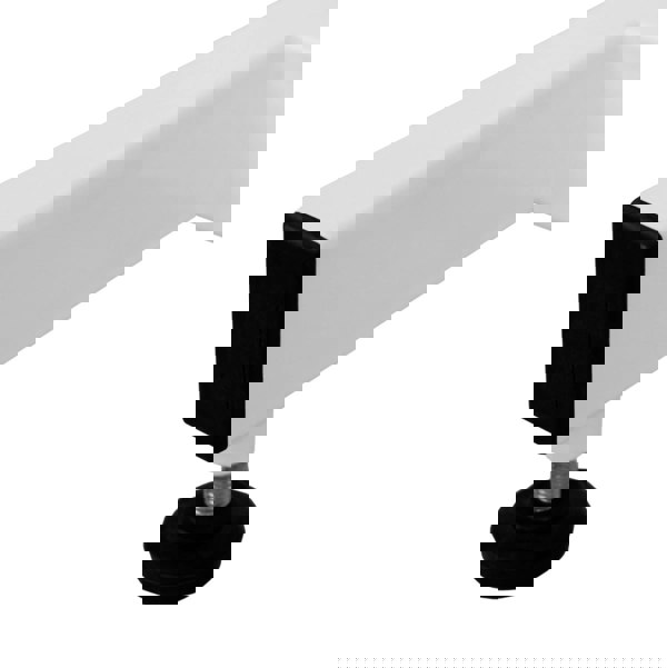 Monstershop White Hydraulic Grooming Table - Black Table Top