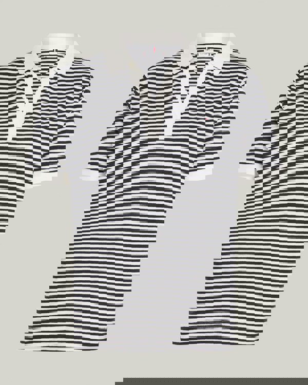 Tommy Hilfiger Relax Open Placket Lyocell Womens Polo