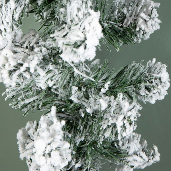 Samuel Alexander 2.7m Imperial Snowy Christmas Garland with 180 Tips