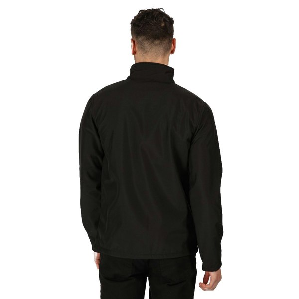 Regatta Professional Men's Ablaze Three Layer Soft Shell Jacket - Black/Black