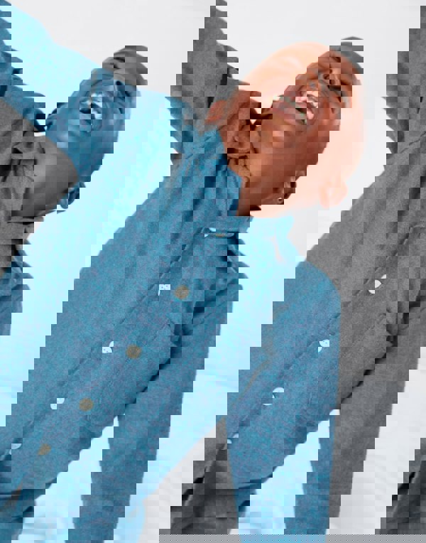 Children's Brushed Cotton Pyjama Set – Stornoway Herringbone - British Boxers