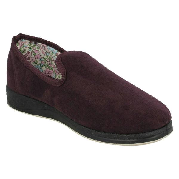 Padders Ladies Padders Wide Fit Slippers Repose 18
