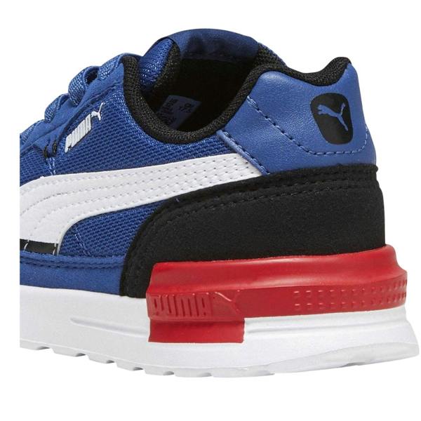 Puma Childrens/Kids Graviton Mesh Trainers - Blue/Black/White - 