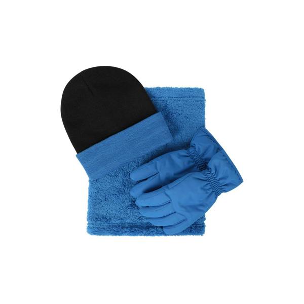 Mountain Warehouse Childrens/Kids Accessories Set (Pack of 3) - Bright Blue - 