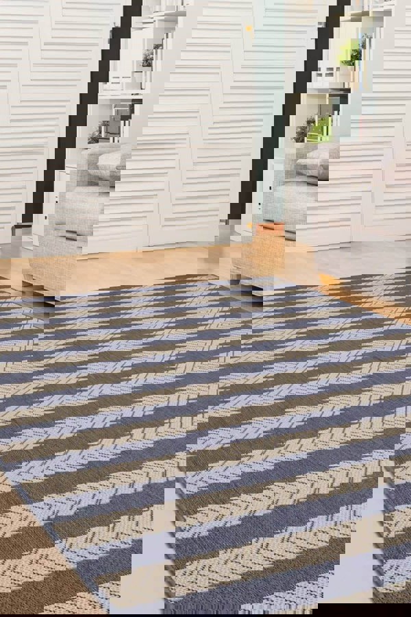 County Stripe Rug – Indoor/Outdoor Use