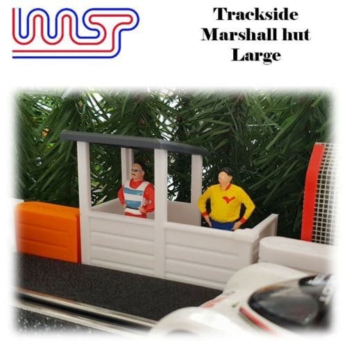 MCSlots Slot Car Marshall Hut Large Scenery Track Side Display 1:32 Scale