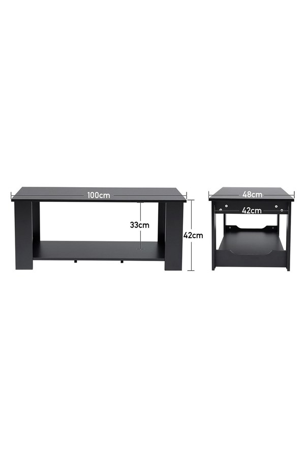 Living and Home Datrick Coffee Table with Storage