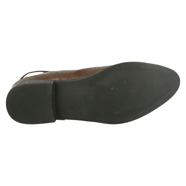 Spot On Ladies Spot On Cut Out Ankle Boots