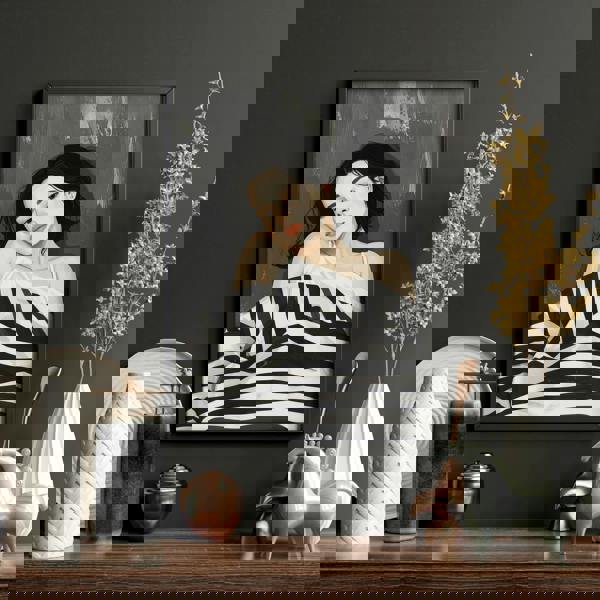 Extra Large Wall Art For Living Room | Set of 3 Boho Women Wall art Prints