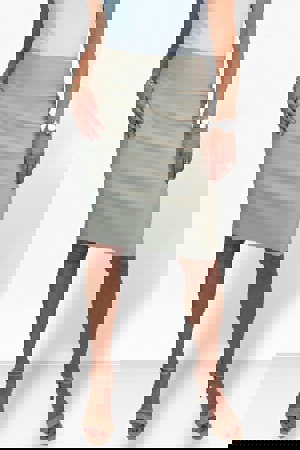 Paulo Due Women's Stretch Bodycon Pencil Skirt 22"