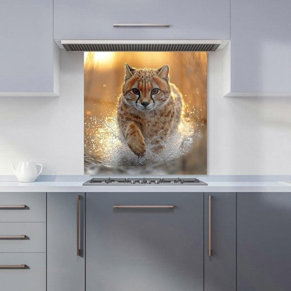 Warren Reed Wild Cat Kitchen Splashback - 00028