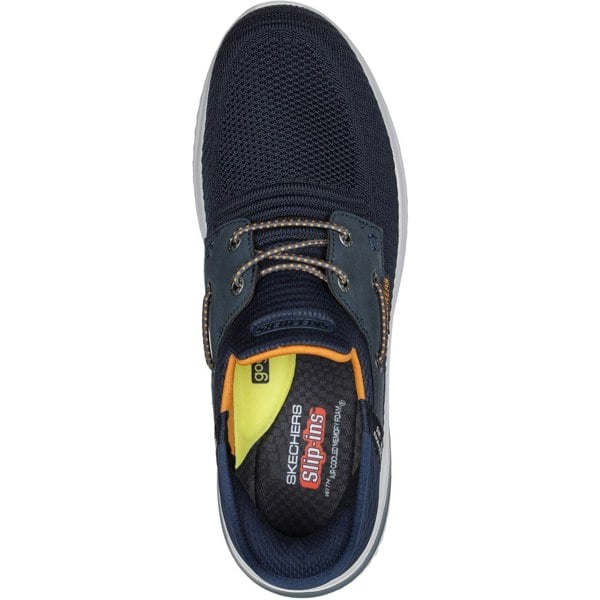 Skechers Delson 3.0 Roth Textile Men's Navy Trainers