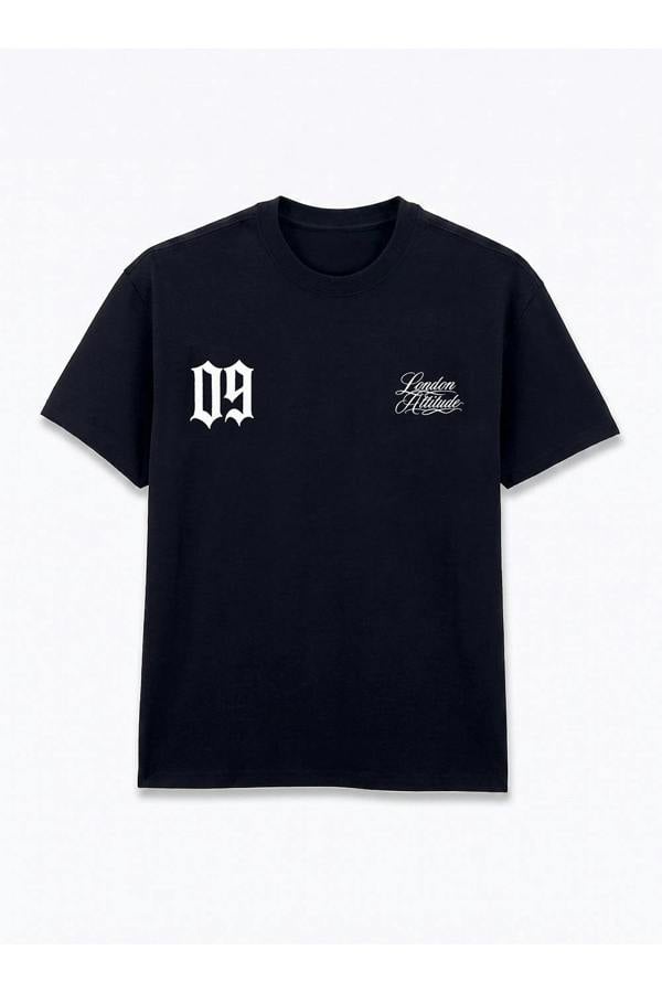 London Attitude Originals 09 Oversized Heavyweight Printed T-Shirt