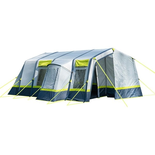 The OLPRO Home 5 Berth Inflatable Family Tent on a white background.