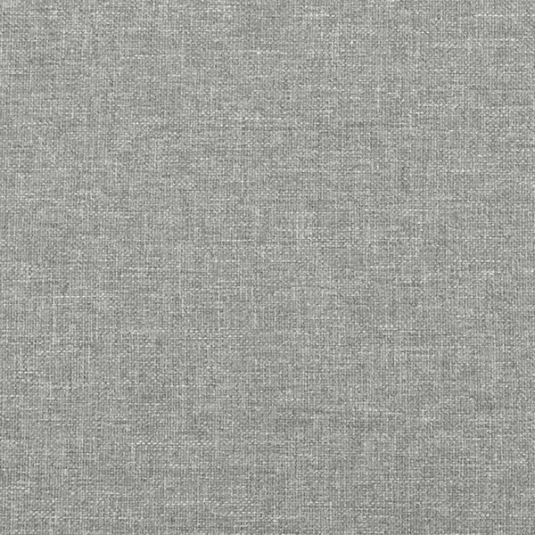 Berkfield Box Spring Bed Frame Light Grey 90x190 cm 3FT Single Fabric