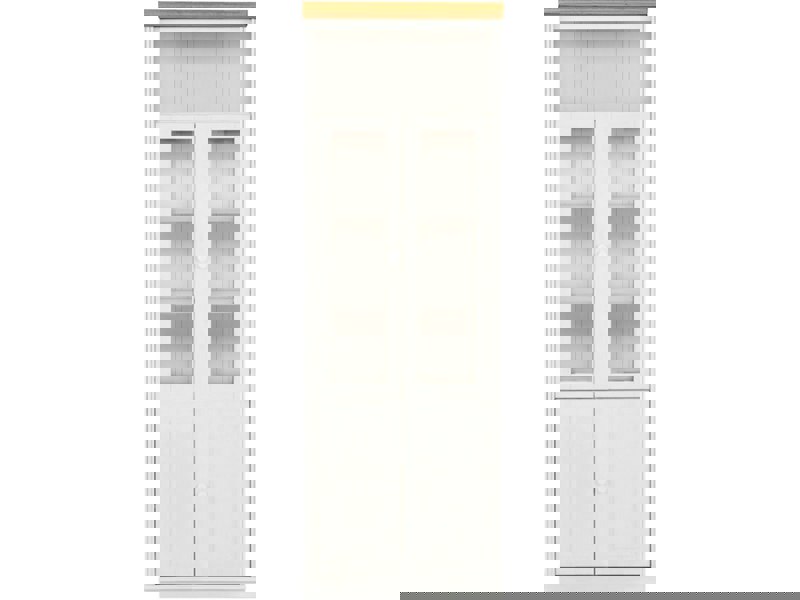 Dorel Home Anita Wall Unit F in white honey