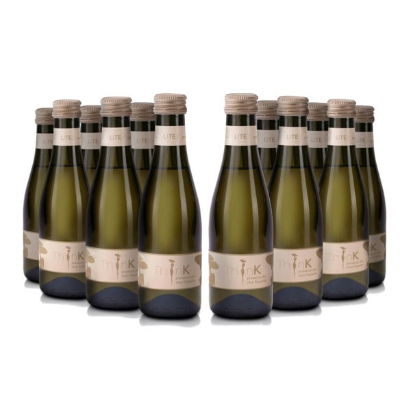 12 bottles of Organic Vegan Piccino Frizzante Prosecco from ThinK Wine