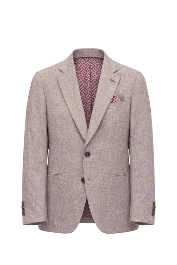 Harry Brown London Giacomo Slim Fit Single Breasted Suit Jacket
