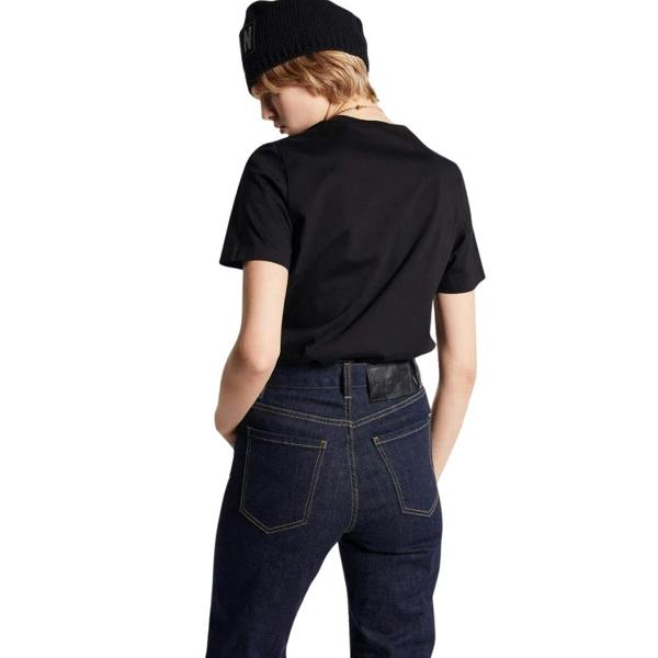 DSQUARED2 Logo Print Crew Neck Black  T-Shirt XXS