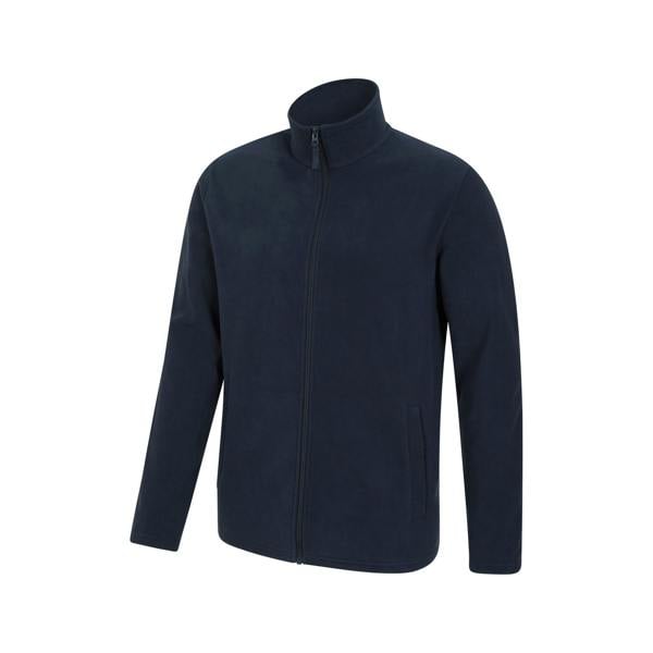 Mountain Warehouse Mens Camber Fleece Jacket - Navy - 