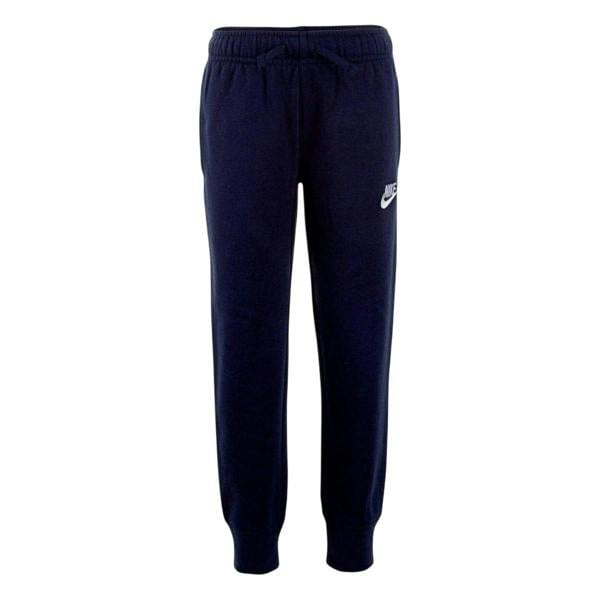 Nike Childrens/Kids Fleece Logo Jogging Bottoms - Midnight Navy - 