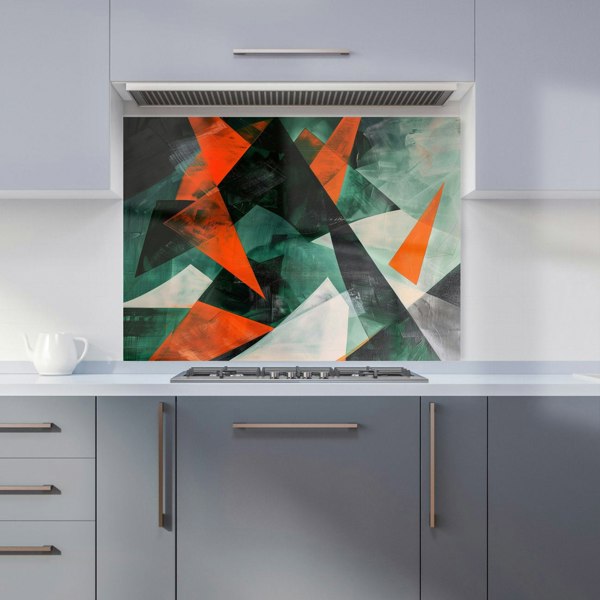 Warren Reed - Designer Curved Geometry Kitchen Splashback