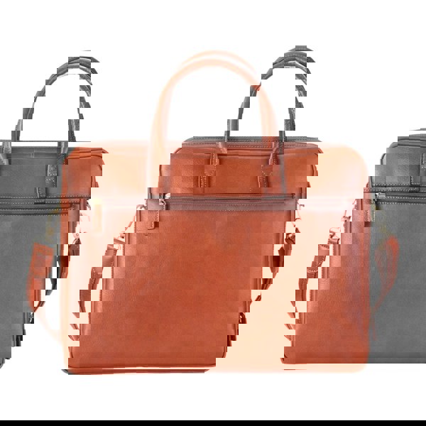 Infinity Leather Belmont - Vintage Genuine Leather Laptop Bag Briefcase