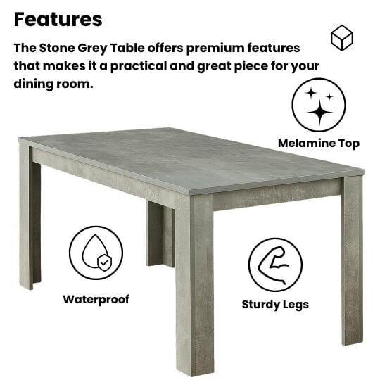 Kosy Koala Dining Table Set Of Modern Grey Table And 2 Black Velvet Benches Dining Room Furniture