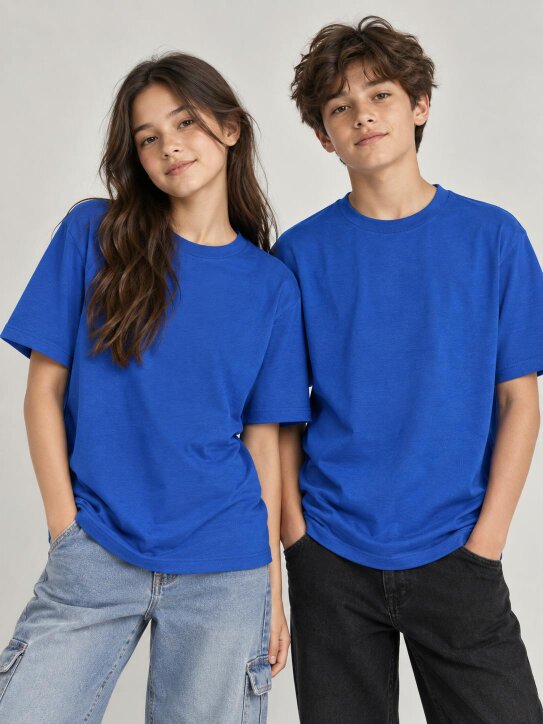 Childsplay Kids Oversized T-Shirt in Blue