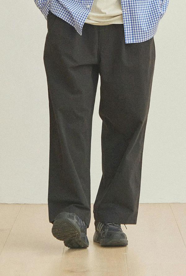 Kappy Design Two Tuck Wide Pants