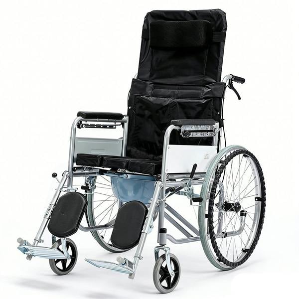 Havendro 6 Position Adjustable Folding Mobility Chair Lightweight with Reclining Backrest