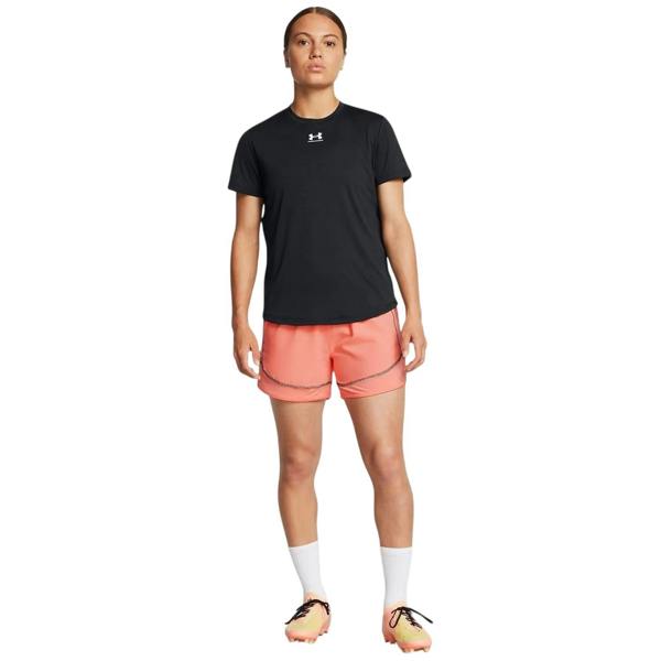 Under Armour Womens/Ladies Challenger Pro Shorts - Orange - 