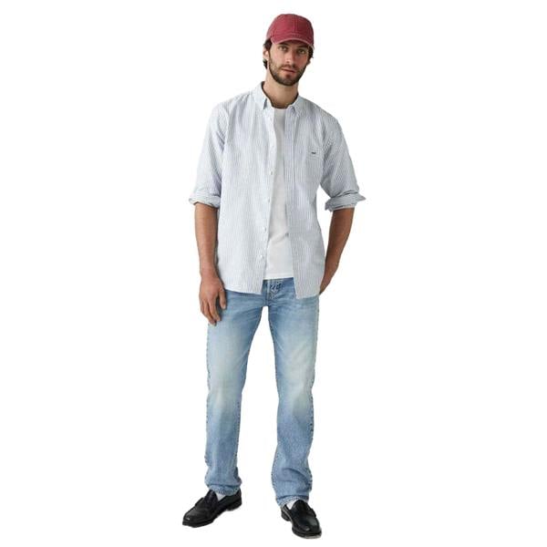 Levis Mens 501 Original Low On Sleep Jeans - Blue - 