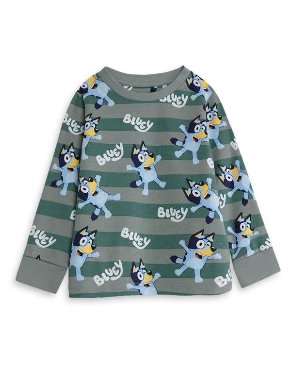 Vanilla Underground Bluey Boys Multicoloured Character Multi-Pack of 2 Long Leg Pyjama Set
