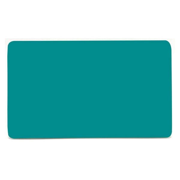 Trendi Switch Double Blanking Plate in Bright Teal