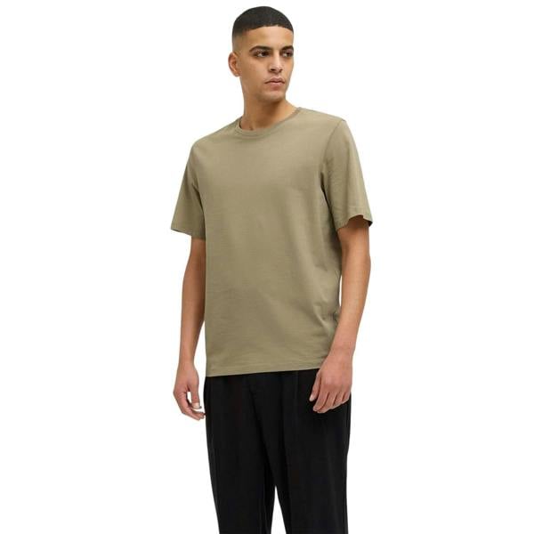 Jack And Jones Mens Basic O-Neck T-Shirt - Coriander - 