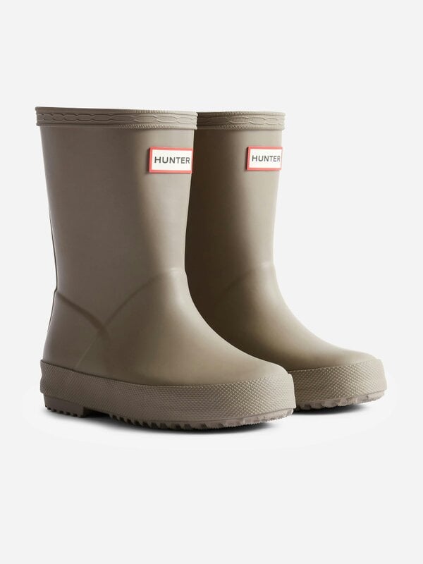 Hunter Kids First Wellington Boots in Beige