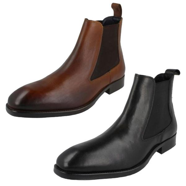 Amen Mens Amen Smart Leather Chelsea Boots - Dundalk