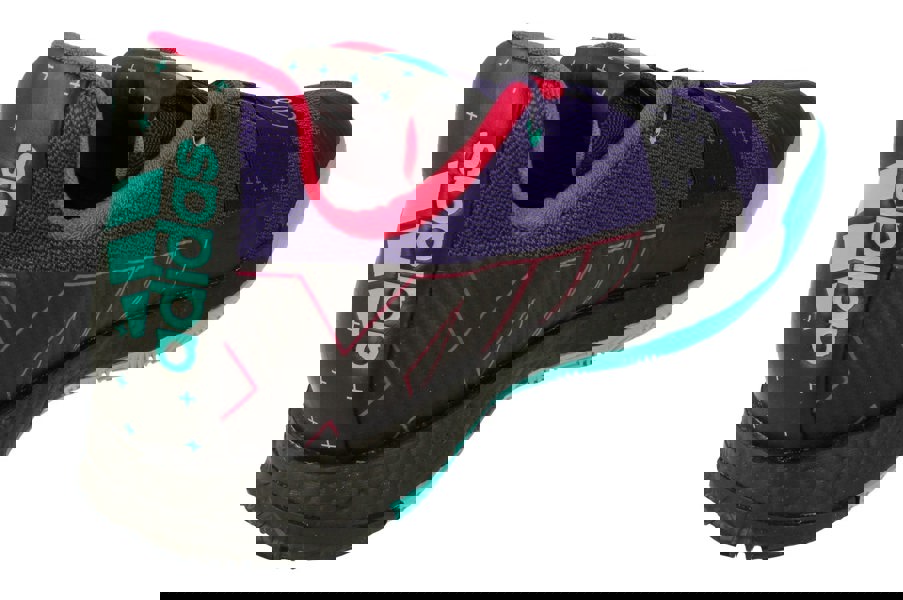 Adidas Harden Vol.3 Mens Basketball Trainers Sneakers B42005 B42005 - College Purple Black Hi Res Aqua B42005 - Photo 2