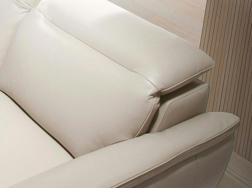 Angel Cerdá Taupe leather sofa 6131/6132