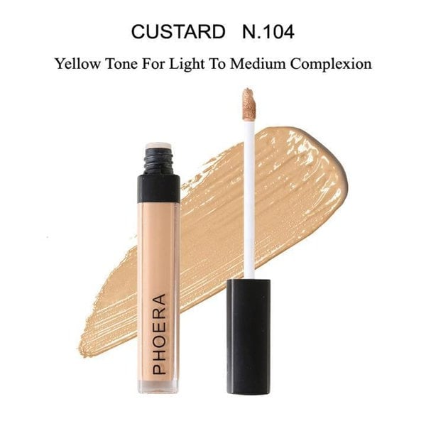 Phoera Full Coverage Liquid Concealer Matt Finish Flawless Concealer