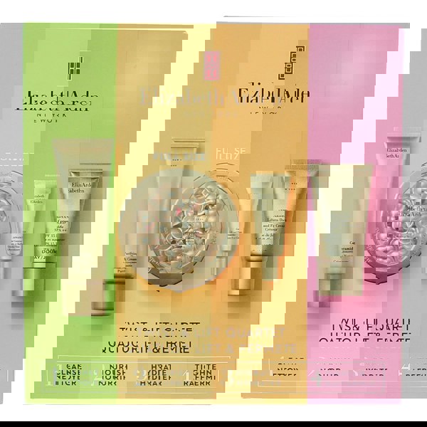 Elizabeth Arden Advanced Ceramide Nourishing And Age-Defying 4 Piece Gift Set: Cleanser 50ml - Eye Cream 5ml - Capsules 28ml - Day Cream 15ml