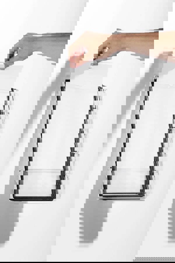 Durable SHERPA WALL 10 Display Panel Document Split Flap Index | A4 Black & Grey