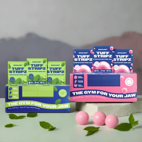 ROCKJAW® Tuff Stripz | Tough Chewing Gum for Beginners | NEW