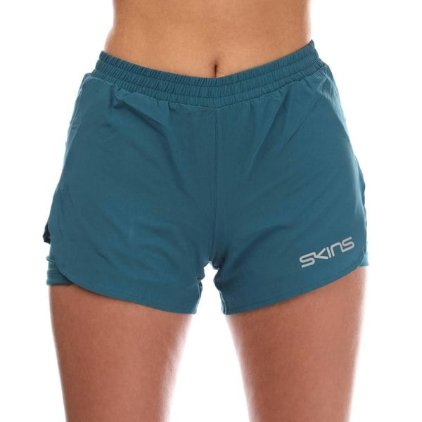 Skins Womens/Ladies Series-3 X-Fit Casual Shorts - Teal