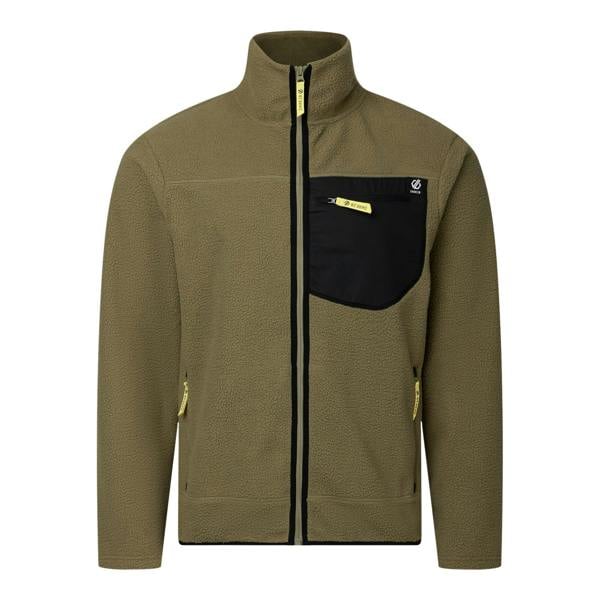 Dare 2B Mens Camber Shield Borg Fleece Jacket - Martini Olive - 