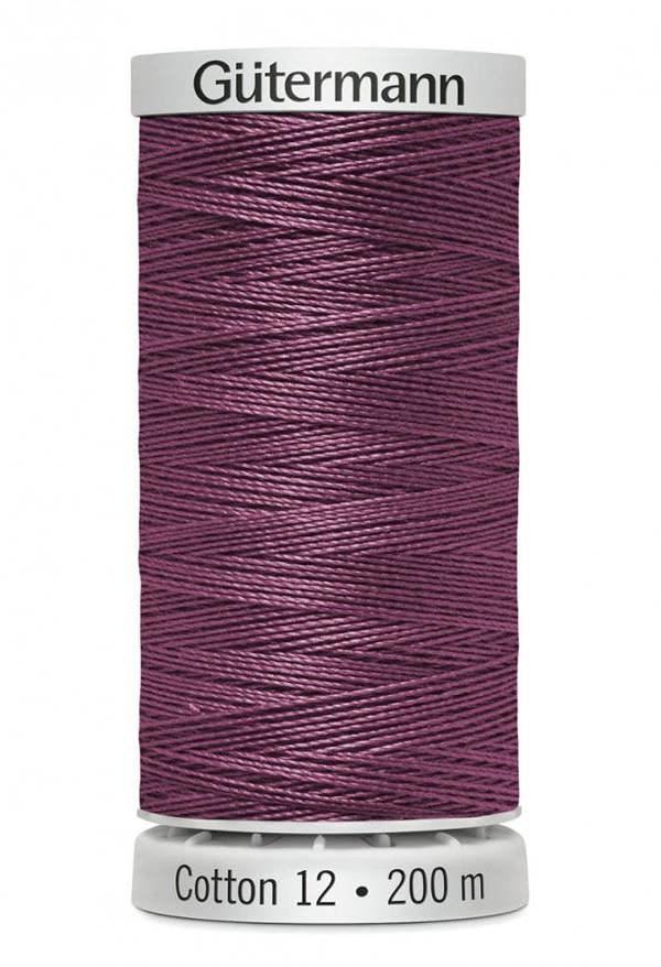 Gutermann No 12 Sulky Cotton Embroidery Thread 200m Cotton Thread Suitable For Embroidery