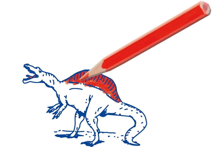 Dino SES Creative Stamp set dinosaur