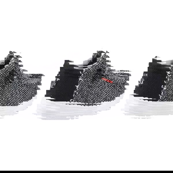 HEYDUDE Wally Funk Open Mesh Shoes - Black/White