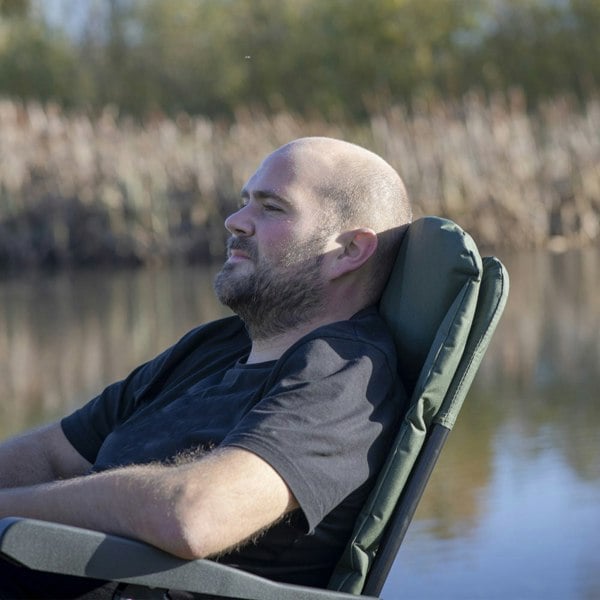 2 PACK Reclining Water Resistant Fishing Chair - Adjustable Uneven Terrain Seat - LoopsDirect